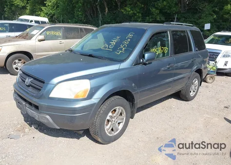 2005 Honda Pilot Ex-L z USA, uszkodzony, nr VIN 2HKYF18765H571821
